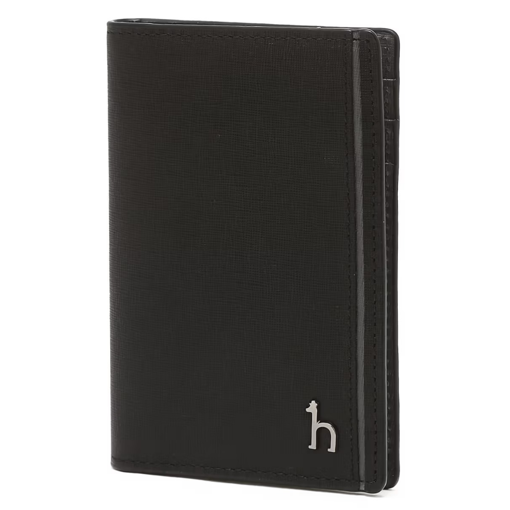 COLOR POINT 블랙 배색포인트 소가죽 카드지갑 RMHJHO6E336BK ONE SIZE OS