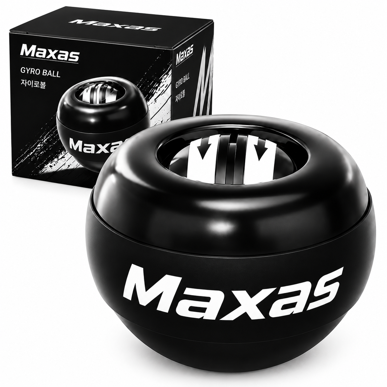 Maxas 9세대 자이로볼 블랙 에디션_이미지