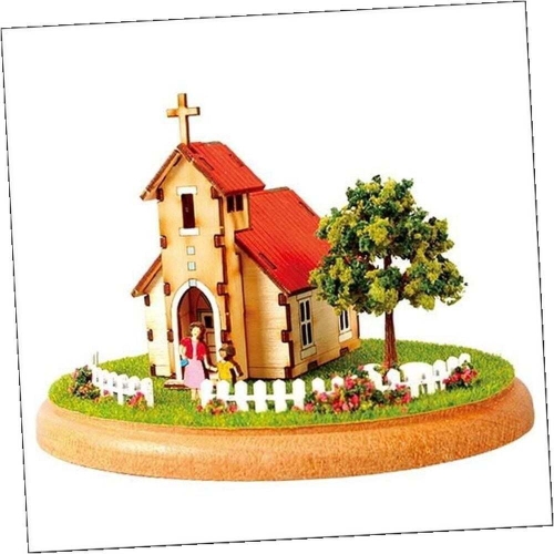 미니 디오라마 교회