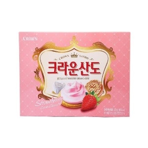  크라운산도 크라운산도 딸기 323g