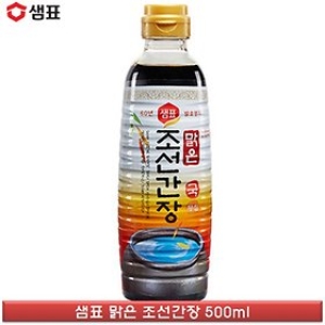샘표 맑은 조선간장 500ml (2개)_이미지