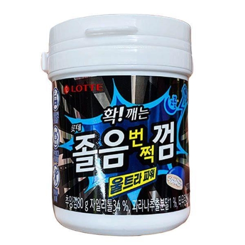 롯데제과 졸음 번쩍껌 울트라파워 80g (3개)_이미지