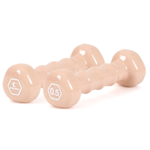 코리아스포츠 아이워너 PVC 삼각 아령 (0.5kg, 1개)_이미지