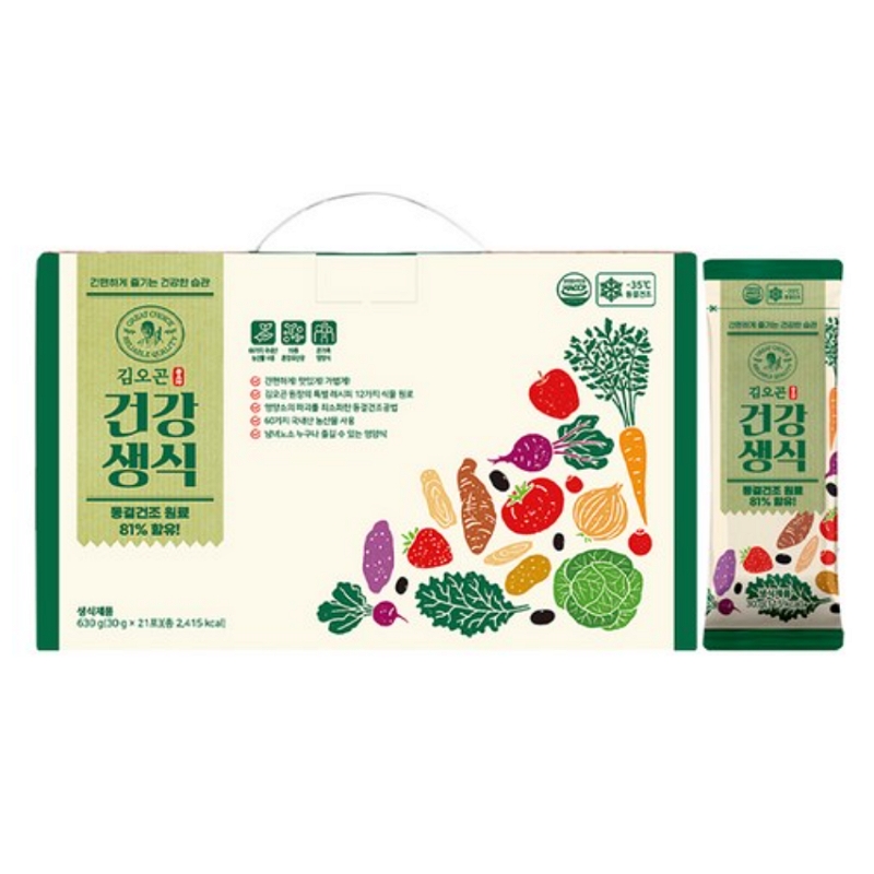 홀라이프 김오곤 건강생식 30g 21포 (4개)_이미지