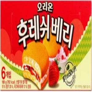 오리온 후레쉬베리 168g (9개)