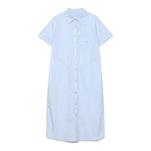 LEE 우먼 오버핏 셔츠 미디 원피스 라이트블루 LE2502OP01LB 409544 FREE