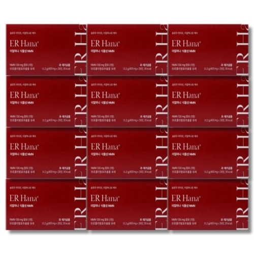 서흥 이알하나 식물성 NMN 400mg 28정 (12개)