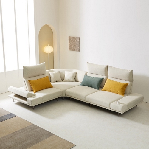 미온 코너형 컵홀더 스윙 갤럭시원단 패브릭 소파 5인용