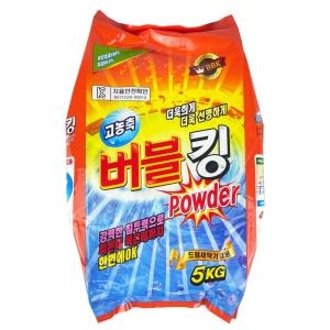 파우더 드럼세탁기 겸용 세제 5kg