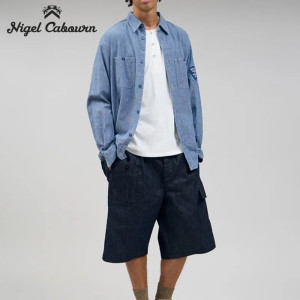 나이젤카본 US 네이비 셔츠 던가리 인디고 80500010007