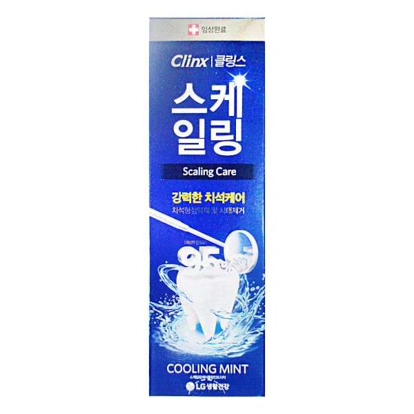 페리오 클링스 스케일링 쿨링민트 치약 100g_이미지