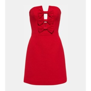 레베카 밸런스 오프숄더 보우 디테일 미니드레스 P00885589_이미지