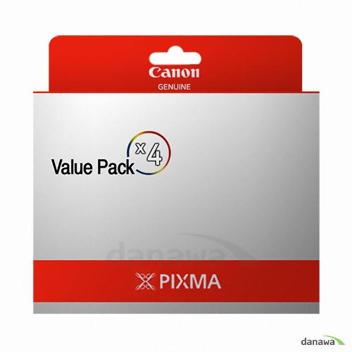 Canon 정품 GI-990BK, GI-990C, GI-990M, GI-990Y 4색 세트 (밸류팩)