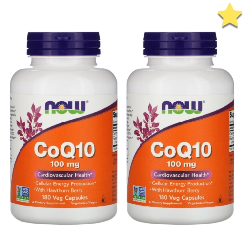 나우푸드 CoQ10 100mg 180캡슐 (2개)