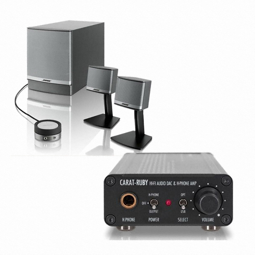 ��Ÿ�Ͽ���� CARAT RUBY MK2 + BOSE Companion 3 Series II