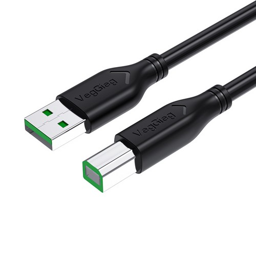 VegGieg USB2.0 AM-BM 케이블 (1.5m)_이미지