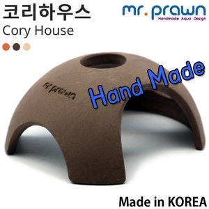 [불명] 미스터프론 코리하우스  카카오블랙  /열대어 산란상 은신처 놀이터 어항장식품 수족관 구피 새우 CRS ADA_이미지