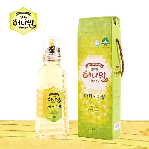 강원도 허니원 아카시아꿀 500g (1개)