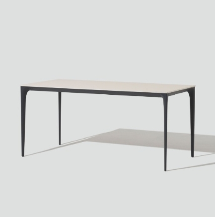 한샘 도노 세라믹 엣지 와이드 식탁 1600 (의자별도)_이미지