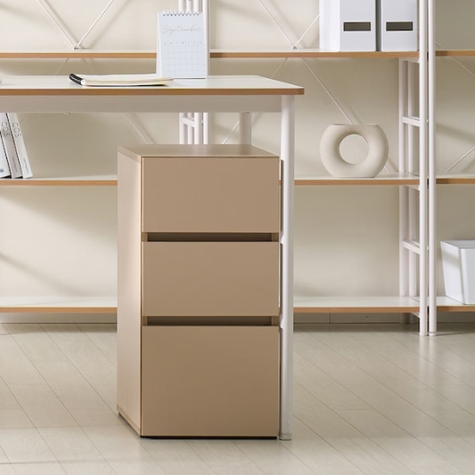 제퍼슨가구 아르티 3단 책상하단 보조 책상 서랍장 300_이미지