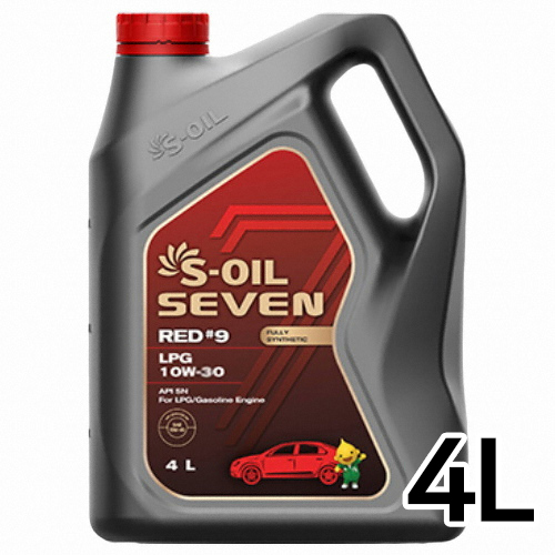 에쓰오일 세븐 레드 #9 LPG 10W30 4L