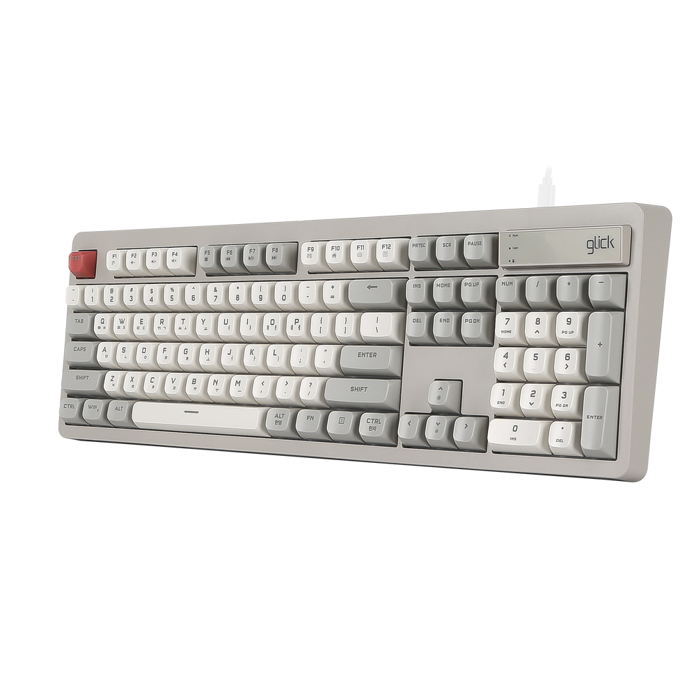 지클릭커 OFFICEPRO OPK50 사일런스 M RGB 무소음 방수 104 (Retro)_이미지