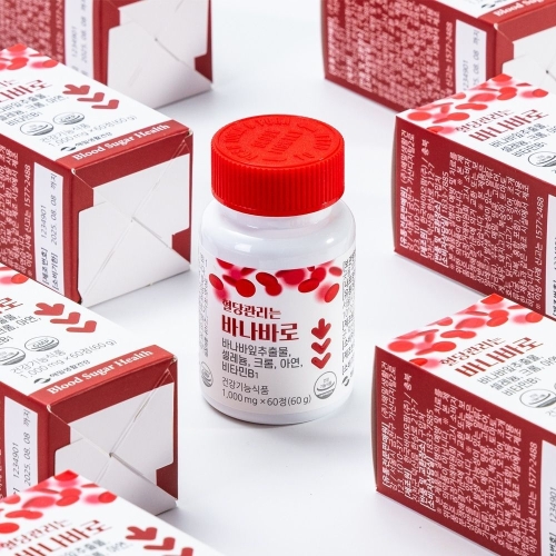 해밀생활건강 혈당관리는 바나바로 60정