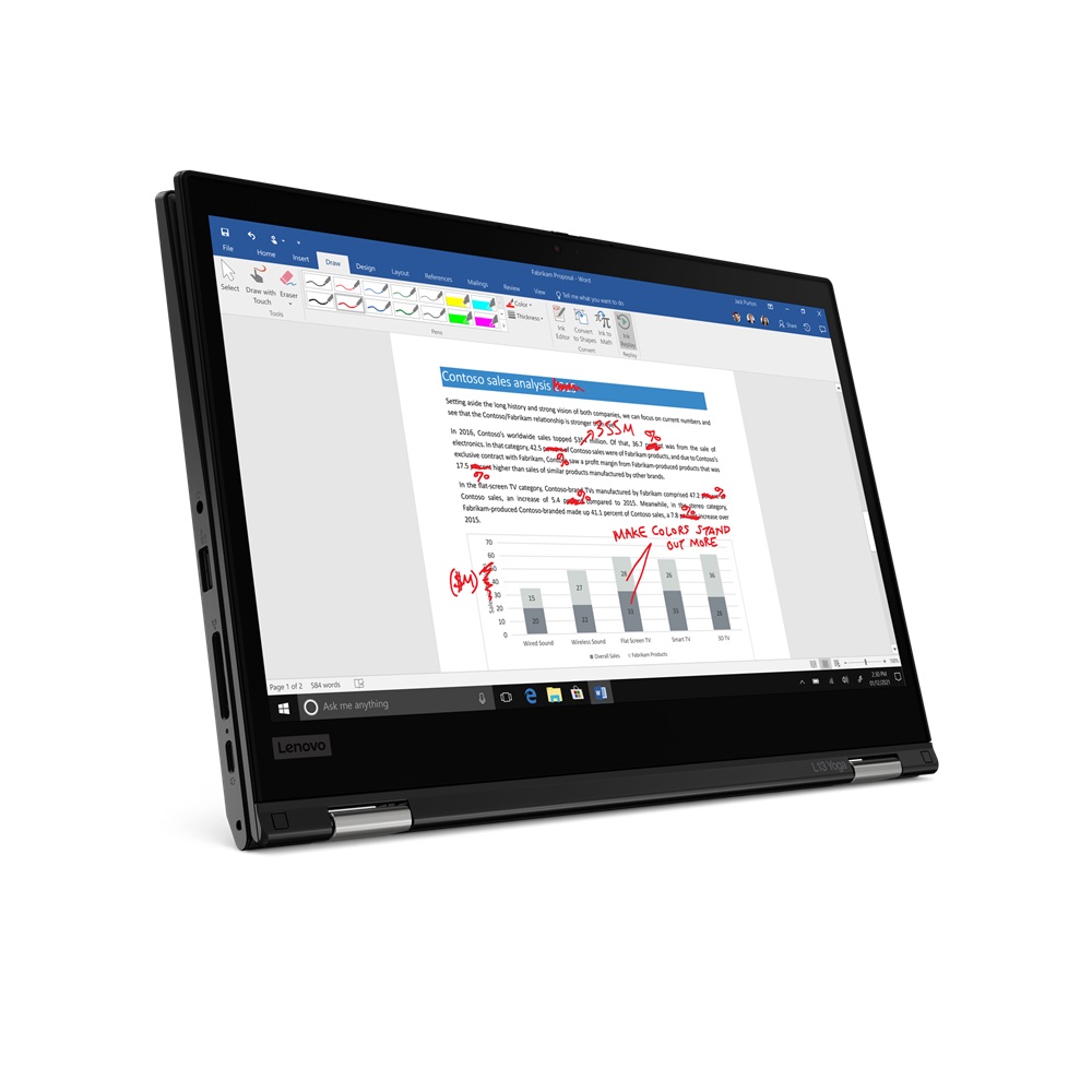 레노버 씽크패드 L13 Yoga Gen2 21ADS00M00 (리퍼비시)_이미지