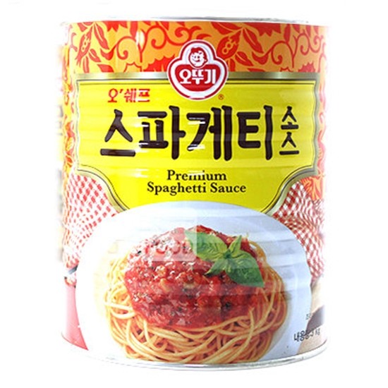 오뚜기 오쉐프 스파게티소스 3kg (6개)_이미지