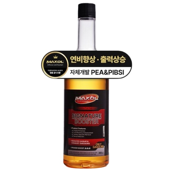  맥쏠 시그니처 부스터 휘발유용 300ml (1개)