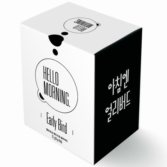 대한다업 헬로모닝 얼리버드 드립백 원두커피 8T (1개)_이미지