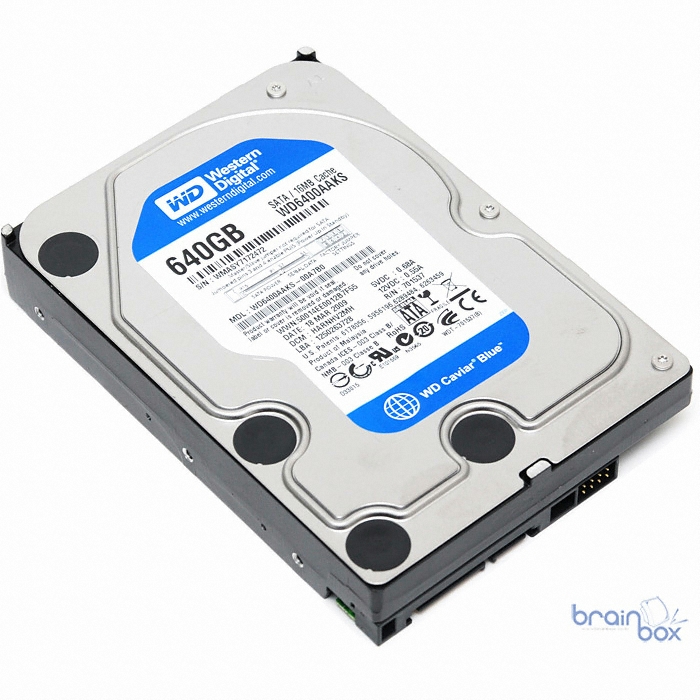Western Digital WD Caviar Blue SATA2/7200/16M (WD6400AAKS, 640GB)_이미지