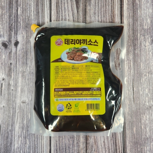 오뚜기 데리야끼 소스 2kg (5개)_이미지
