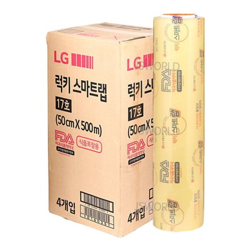 LG생활건강 럭키 스마트랩 17호 50cm x 500m (4개)_이미지