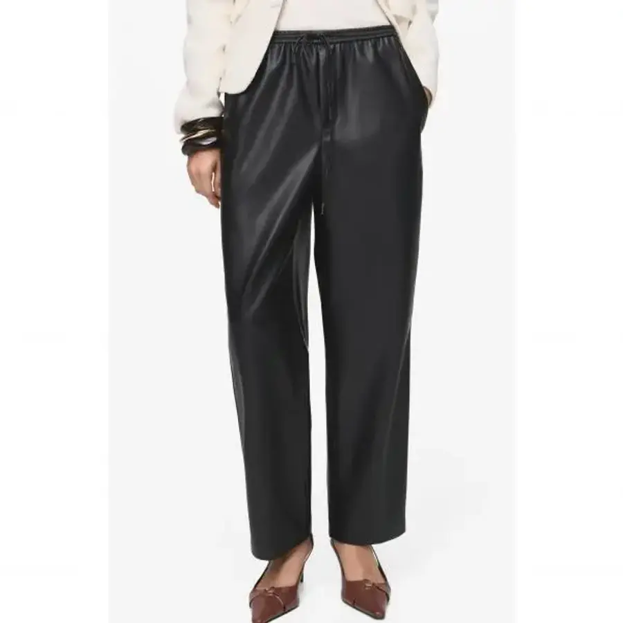 망고 가짜 가죽 끈 조절 바지 7573678