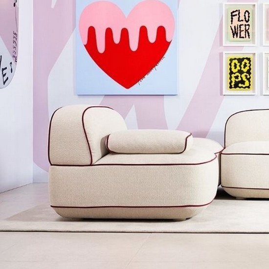 에싸 에클레어 매그넘 패브릭 소파 3.5인용 (스툴포함)_이미지