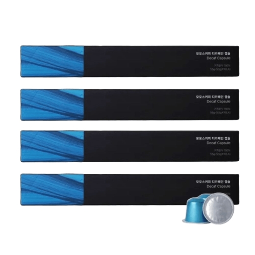 모모스커피 디카페인 (네스프레소 호환) 캡슐커피 10캡슐 (4팩)