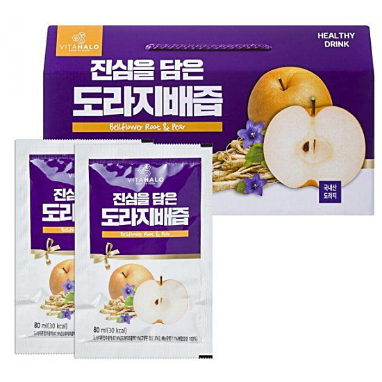 쿠팡 비타할로 진심을 담은 도라지배즙 30포이미지입니다. 누르면 해당 게시물로 새창이동합니다.