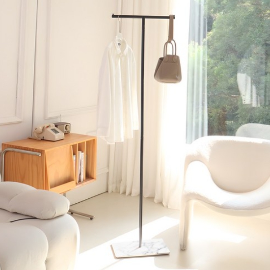 Zuge T자형 철제 스탠드 행거 1700_이미지