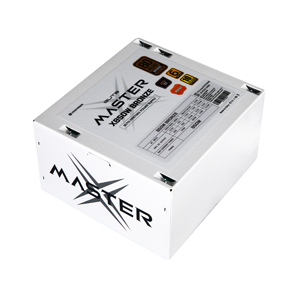 몬스타 가츠 MASTERX X850W 80PLUS브론즈 ATX3.1 화이트_이미지