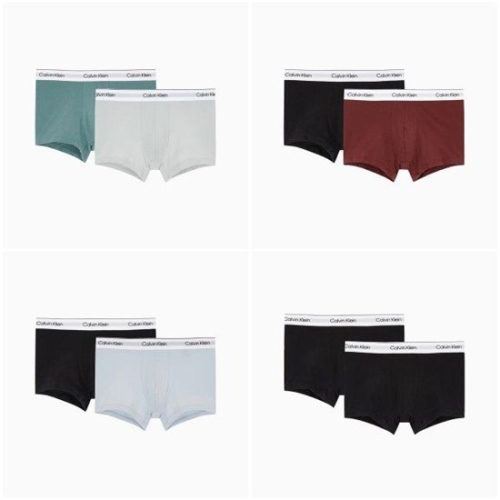 캘빈클라인 CALVIN KLEIN Underwear CK 남성 모던코튼 드로즈 2PK 4종 택 1 NB3985-PSOPSJQH1UB1..