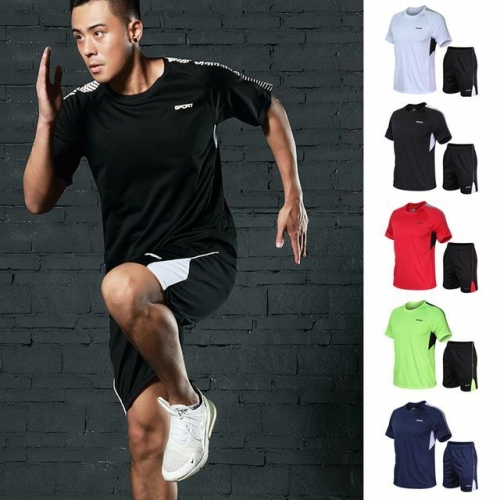 파파브로 남성 퀵드라이 입체커팅 트레이닝 세트 ON-SETH-QWE45C81-블랙_이미지