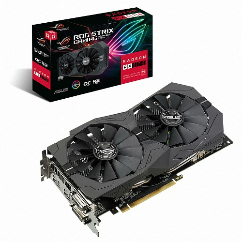 ASUS ROG STRIX �󵥿� RX 570 O8G GAMING D5 8GB ���CTS