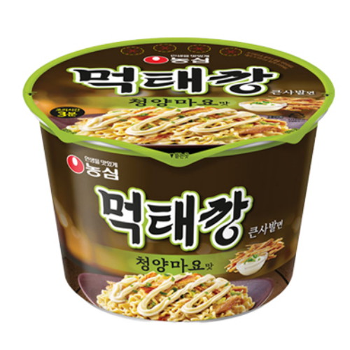 농심 먹태깡 큰사발면 청양마요맛 118g (16개)