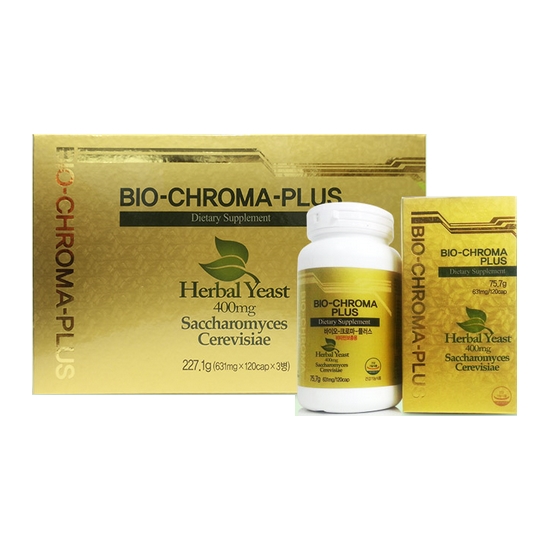 내추럴바이오헬스케어 바이오 크로마 플러스 120캡슐 (3개)