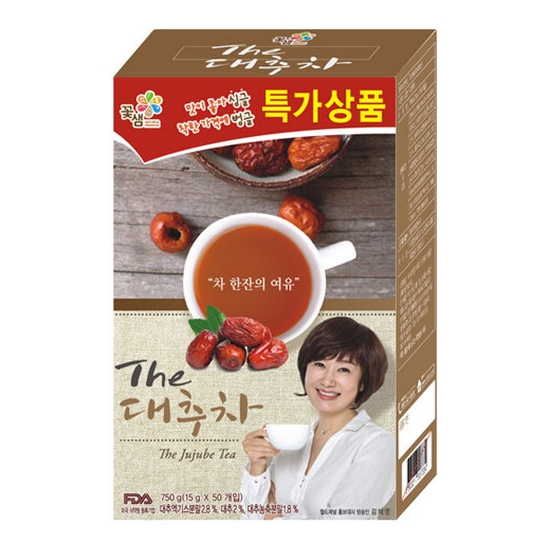 꽃샘식품 The 대추차 50T이미지입니다. 누르면 해당 게시물로 새창이동합니다.