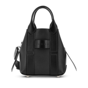 호간 호건 여성 SCRIPT SMALL LEATHER TOTE BAG KBW01OA0100TLZ_이미지