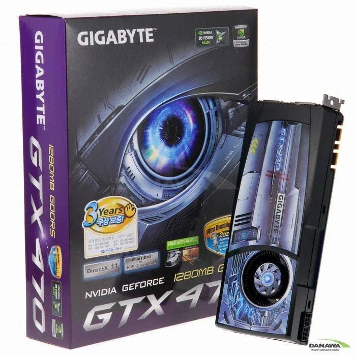 GIGABYTE ������ GTX470 UDV D5 1.2GB