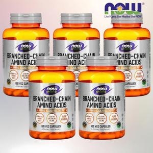 나우푸드 스포츠 BCAA 분지사슬아미노산 120캡슐 (5개)_이미지