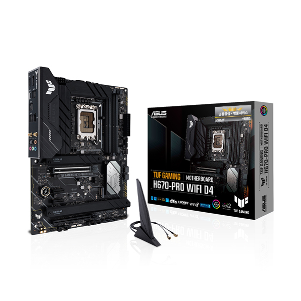 ASUS TUF Gaming H670-PRO WIFI D4 아이보라